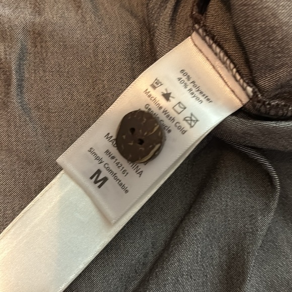 LuLaRoe Chocolate Brown Marsha Midi Skirt - Picture 8 of 11